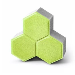 Delta Interlock Paver Tiles Height 8 cm Green Color | Al hasaniah of tradeing&industry groub
