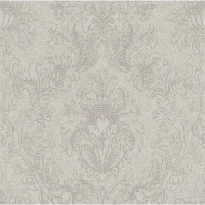 Italian Wall Covering 10m x 0.53m Pale Grey, Model 63023 | Balbaid Decor Company