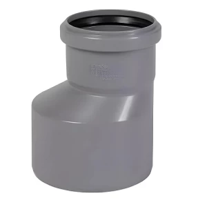 جلبة نقاص UPVC مقاس 110 مم، طول 133 مم، لون رمادي | Cosmoplast