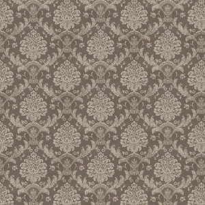 Chinese Wallpaper Dark Brown Classic Design 0.53m x 10m | WDVI99408-5