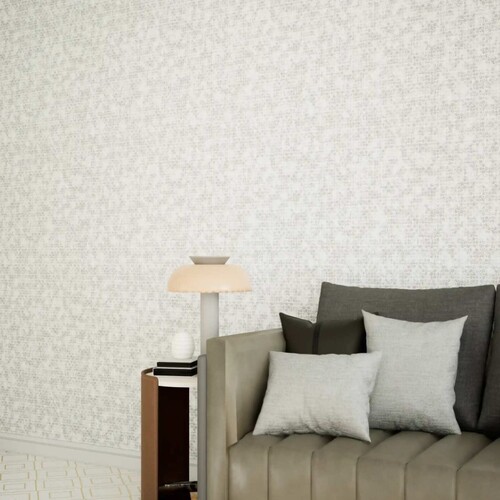Patterned Wall Decoration Length 10 m Width 50 cm Light Grey | 5521