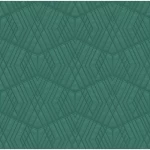 Italian Geometric Wall Covering Size 10m x 0.73m, Green, Model Z90010