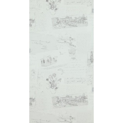 Dutch Youthful and Kids Wallpaper 10m x 0.53m Light Gray, Model 17201 | Balbaid Decor Company