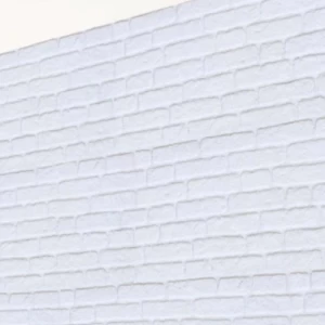 Brick Alternative Interior Design Size 50 × 120 cm White Color | 651-228