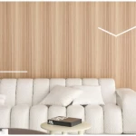 Shepherd wood replacement board, size 290 x 40 cm, dark beige color