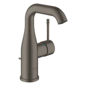 جروهي خلاط مغسلة كلاسيكي مع مقبض رفع جانبي، مجموعة Essence، رصاصي | Grohe
