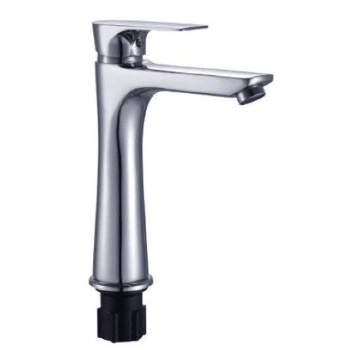 Automatic Middle Washbasin Faucet Brass, Chrome Color | Al Muhaidib Sanitary and Ceramic