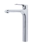 Automatic Tall Washbasin Faucet, Chrome Color