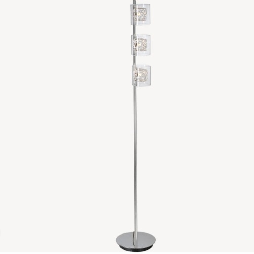 Floor Lighting Unit 156x30x30 cm, White Color | Abyat Company