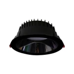 فيجو داونلايت غاطس مانع للتوهج،12 واط،4000 كلفن،فتحة 100 مم،لون أسود