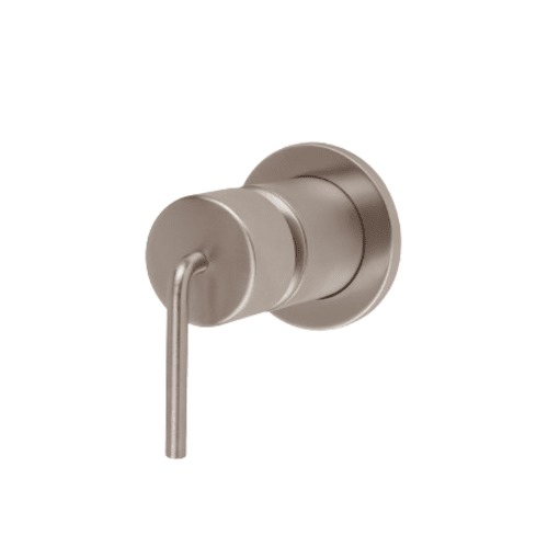 Italian One Way Concealed Shower Mixer 6.5x6.5x12.2 cm, Matte Nickel | Hatch Company