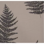 Leaf-Patterned Wallpaper, Brown Color, Length 10m, Width 0.53m, Model No. 32449