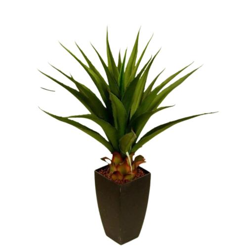 Artificial Agave Cactus 70 cm, Green Color | Luxury line