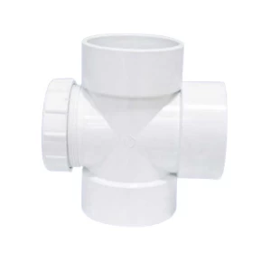 Tee With Door UPVC 4 Inch White, Schedule 40 | Al-Jawdah Industrial Complex