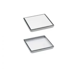 صفاية تصريف للحمام 20×20 سم، لون كروم | N167.502