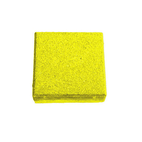 Square Interlock Paver Tile 6 cm Thickness, Yellow Color | AL ARMAK COMPANY