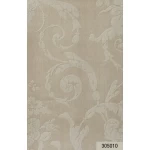 ورق جداري ايطالي، لون بيج، تصميم ورود، مقاس 10 م×0.73 م، موديل 305010