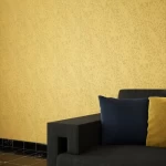 ورق جدران تصميم نقشات، مقاس 10 م×50 سم، لون بني فاتح