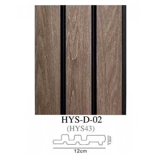 Korean Internal Wood Substitute for Walls Size 2.90×12 cm, Polystyrene | Luxury line