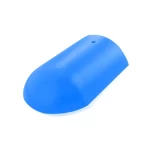 Concrete Roof Tile Corner End, Size 485x240 mm, Cool Blue Gloss Color | Al Diar Al Ateeqah