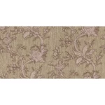 ورق حائط ايطالي تصميم ورود مقاس 10 م×1.06 م، لون بيج غامق، موديل 38008