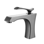 Washbasin Mixer 13×11.7 cm, Black Color Short