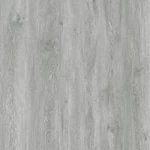 SPC Panels with Wood Texture, 4 mm Thickness, Gray Color, Size 18.8 × 1.22 cm