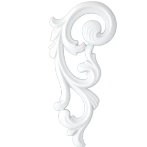 ديكورات سقف فوم PU حجم 18×40 سم، لون ابيض | Zakharef factory