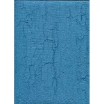 ورق حائط ايطالي لون ازرق تصميم منقوش ، مقاس 10 م×0.70 م، موديل rc16026