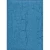 Italian Wallpaper Blue Color Patterned Design, Size 10mx0.70m, Model rc16026