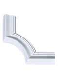 Local Foam Ceiling Cornice for Decoration, Size 17x17 cm 