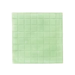 Decorative Cement Tile with Geometric Patterns, Size 40x40 cm, Height 4 cm, Light Green Color | Al Sarif Company