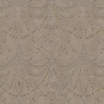 Italian Wall Covering Size 10m×1.06m, Brown  Color, Model 85081