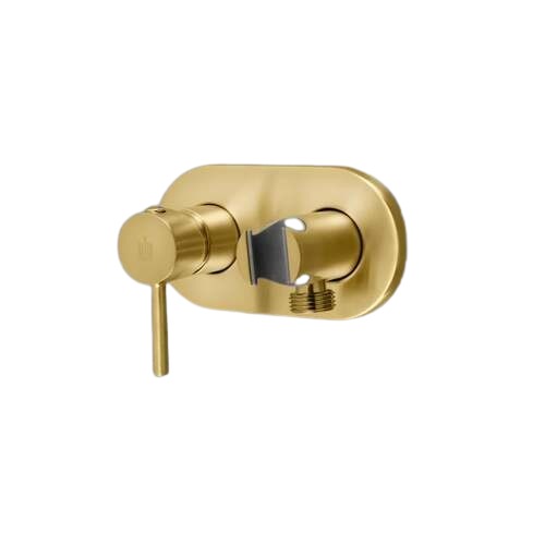 Mixer Copper 7×13.5×12.3 cm Matte Gold, Pressure 15 Bar | SW-60197789