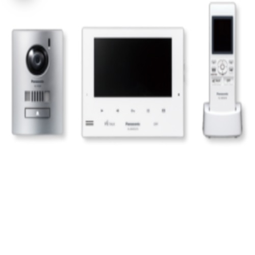 فيديو انتركم باناسونيك 7 بوصة شاشة رئيسية و2.2 بوصة لاسلكية، لون أبيض | Panasonic