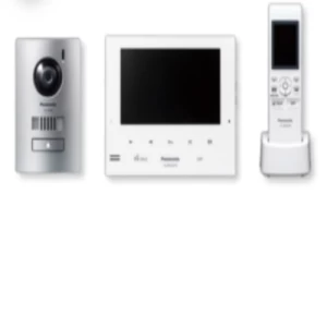 فيديو انتركم باناسونيك 7 بوصة شاشة رئيسية و2.2 بوصة لاسلكية، لون أبيض | Panasonic