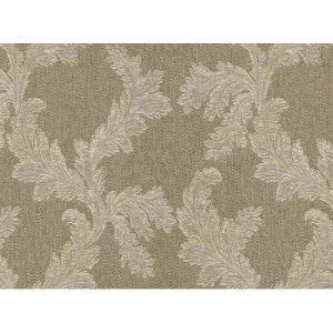 Italian Wallpaper 10m x 1.06m Dark Beige, Model 7302 | Balbaid Decor Company