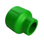PPR Plastic Reducer Size 125x90 mm, Diameter 119 mm Green Color | AL Koblan Factory