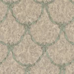 Italian Wallpaper Size 10m×1.06m, Dark Beige Color, Model 85067