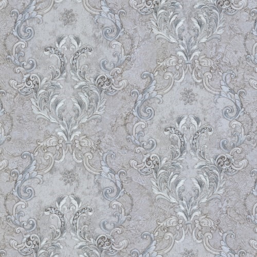 Classic Wall Covering Gray Color 10m x 1.06m, Model 82815 | Balbaid Decor Company