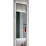 LED Mirror, Rectangular Shape with Sand frame,  Size 50x 120cm, Thickness 4 mm 