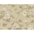  Wall decoration floral design, size 10 m x 1.06 m, dark beige color, model 78020