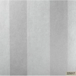 Italian Wallpaper Striped Design Gray Color, Size 10m x 0.53m, Model 225017VE | Balbaid Decor Company