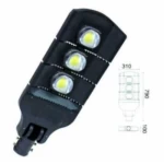 كشاف شارع ليد، ابعاد 790×310 مم، درجة حرارة اللون 2700-6500 كلفن، شركة الأنوار