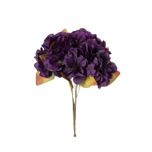 Hydrangea Artificial Flower 144 cm Height Purple Color | 