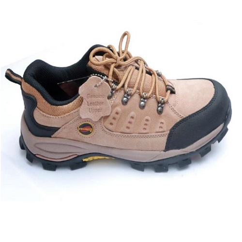 Sport Safety Shoes Tumble Leather Size 40 Beige/Black S3 | 725-2