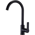 Kitchen Mixer with Flat Handle, black Color | ASK Factory