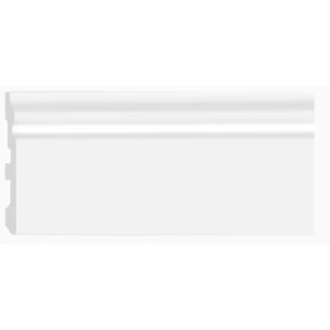 Skirting Polystyrene Length 2.4 m, Height 8 cm, White Color, Model JU-8 | 