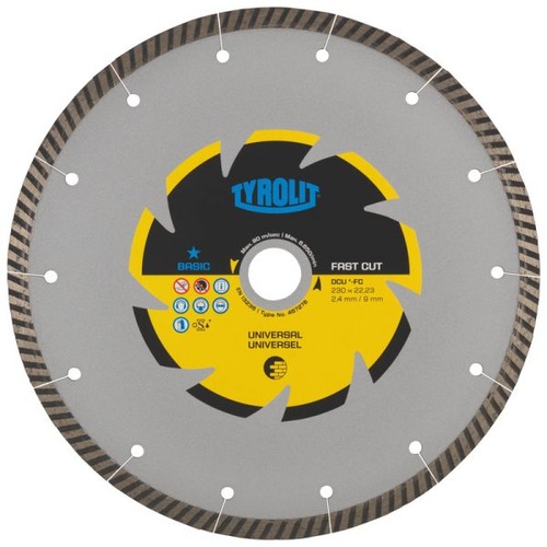 Depressed Center Cutting Cylinder 105x2x20 mm, Tyrolit | ARAB PROS COMPANY