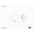 Hobra Wall Light Without Bulb, Gray, Size 210×210×46 mm | Hobra - Image 2